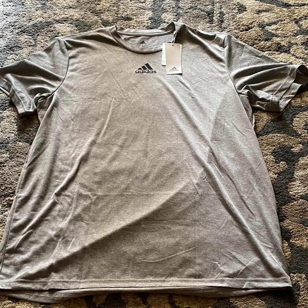 Adidas Gray Short Sleeve Tee